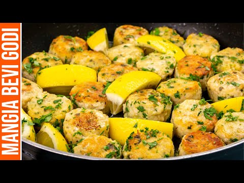 POLPETTE DI POLLO AL LIMONE