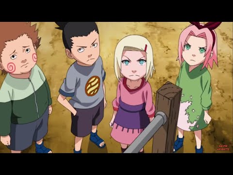 InoShikaCho, Sakura, and Naruto meet Yota again | They accused kid Naruto