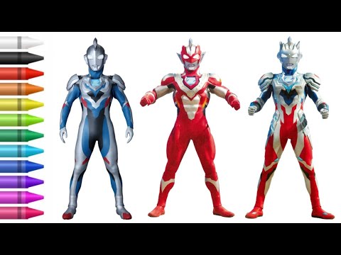MEWARNAI ULTRAMAN Z, Z BETA SMASH & Z ALPHA EDGE | Rodsyk - Energy [NomiaTunes Release]