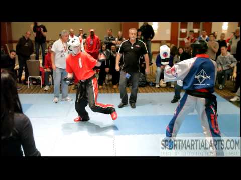 Jason Grenier v Avery Plowden - 2013 AKA Grand Nationals - Men's Team Sparring