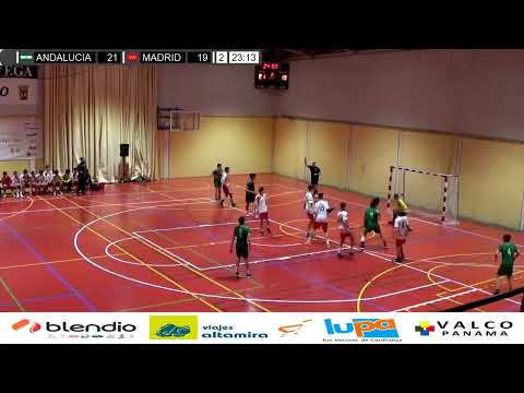 ANDALUCIA VS MADRID . CPTO DE ESPAÑA INF MASC #CESA2020