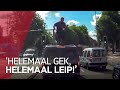 Man uit Litouwen beklimt en vernielt auto's bij Waterlooplein