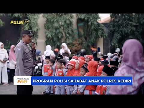 POLRES KEDIRI GELAR PROGRAM POLISI SAHABAT ANAK