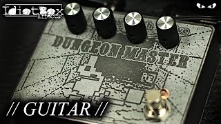 IdiotBox Effects Dungeon Master - GUITAR Demo