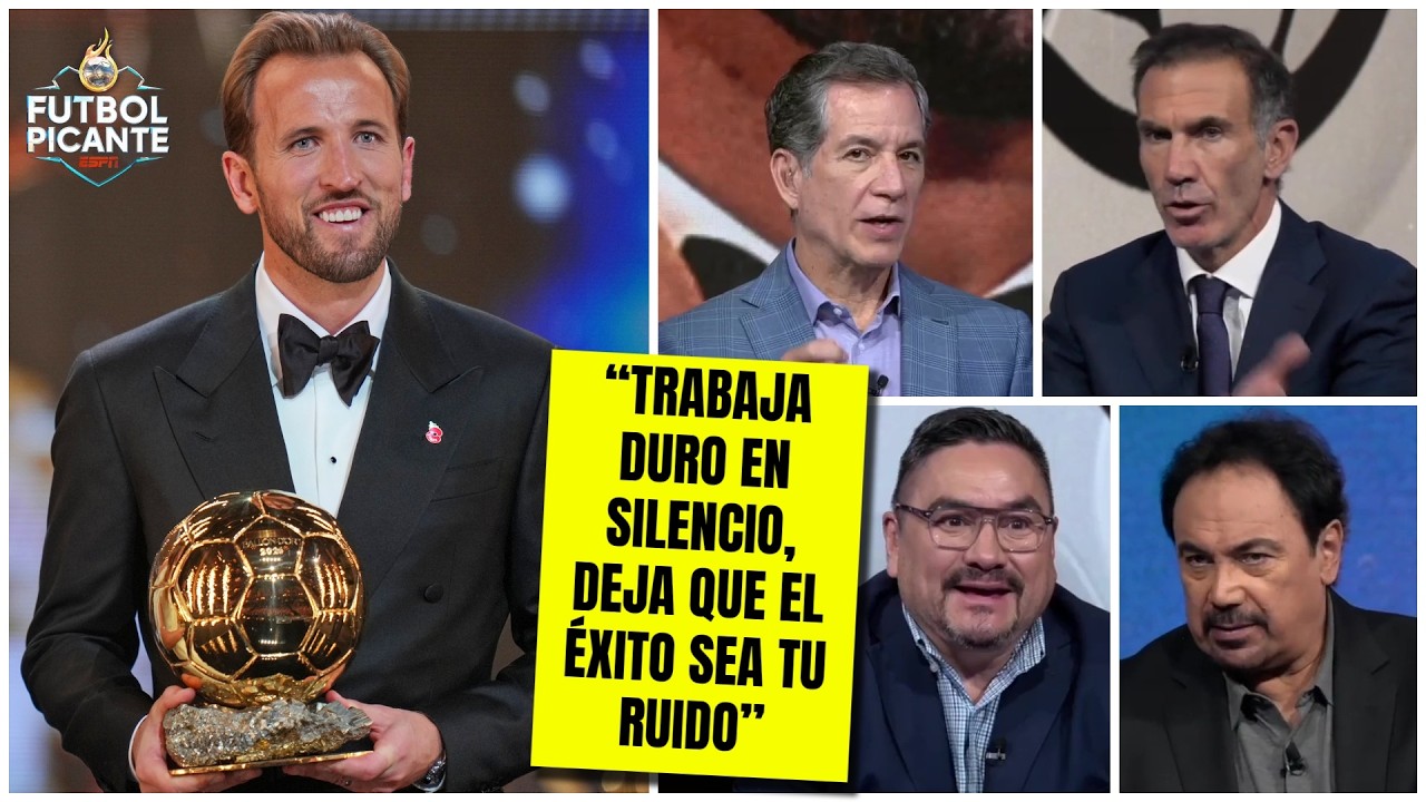 HARRY KANE ganó el BALÓN DE ORO a PUNTA de GOLES, boca cerrada y sin EXTRAVAGANCIAS | Futbol Picante