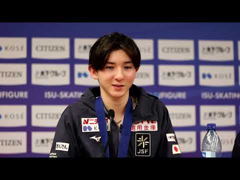 2026 World Junior Championships, Men's FS Press Conference