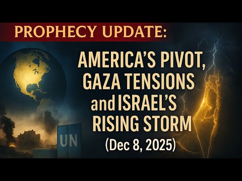 Prophecy Update: America's Pivot, Gaza Tensions, and Israel's Rising Storm Dec 8, 2025