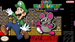 Super XLer8 World - Chapter 1: Luigi and the Seven Castles | SMW Hack (SNES) Longplay
