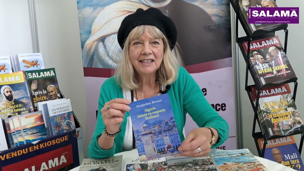 Jacqueline Brenot : "Algérienne du cœur qui promeut la littérature algérienne à travers ses écrits"