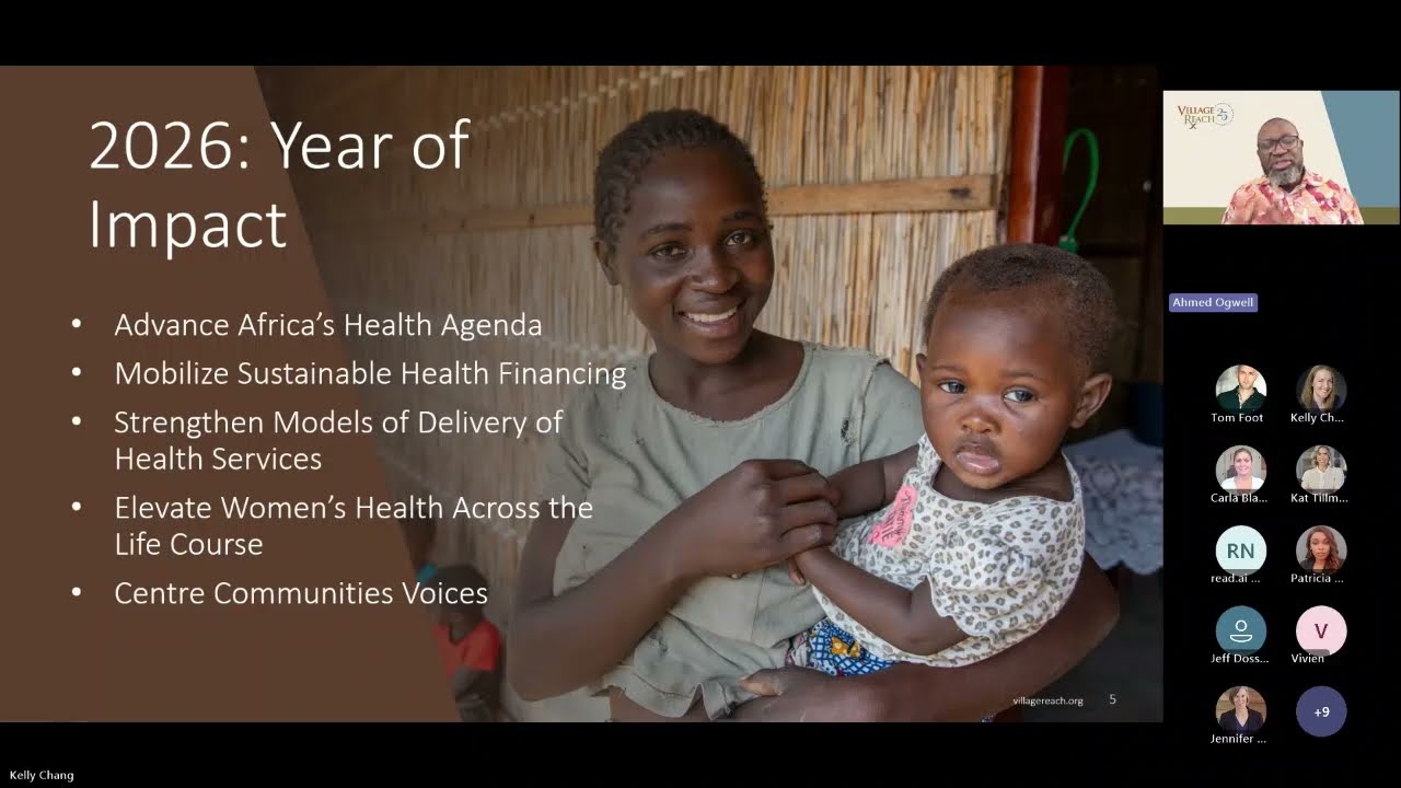 VillageReach CEO Roundtable 2026 | The Future of Primary Health Care in Africa | Dr. Ahmed Ogwell