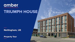 Property Tour | Triumph House, Nottingham | Student Accommodation in UK | amber