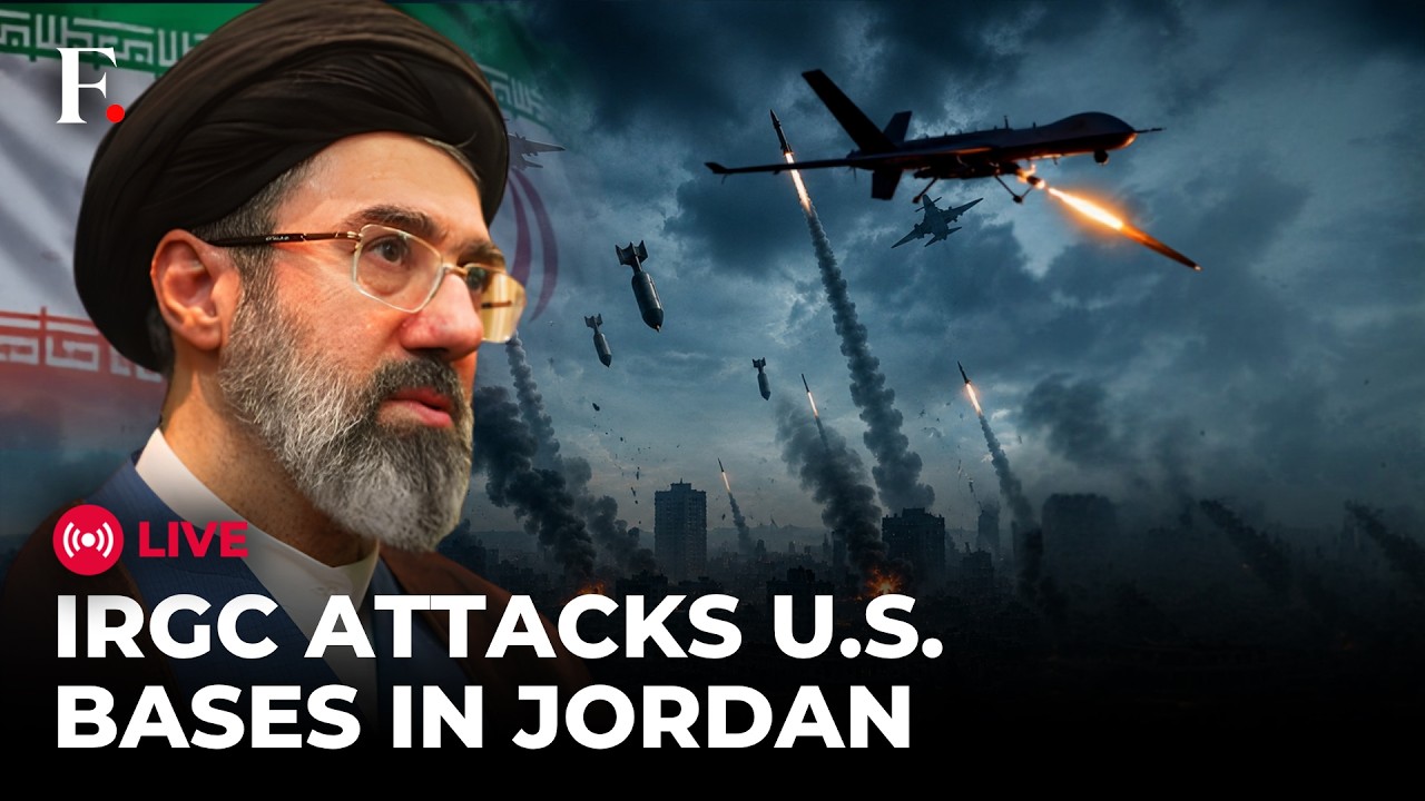US Iran War LIVE: IRGC Fires Back at US Bases in Jordan after Larak Island Strikes