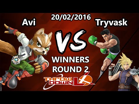 Throwdown LX #3 - Avi (Fox) VS Tryvask (Lil Mac, Cloud) - SSB4 Winners R2