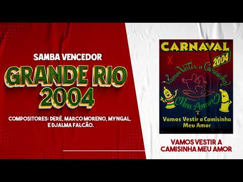 Grande Rio 2004 - DERÉ, MYNGAL, MARCO MORENO E DJALMA FALCÃO (Campeão)