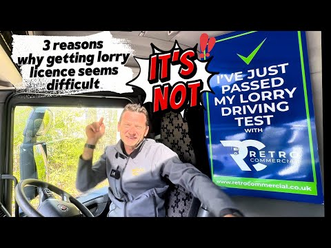 Warum es schwierig erscheint, einen LKW-Führerschein zu machen (ist es aber nicht!) – 3 Dinge, di...