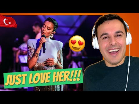 İtalyan Tepkisi 🇹🇷 Melike Şahin - Nasır (Live @ Zorlu PSM)