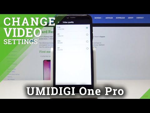 How to Adjust Video Quality in UMIDIGI One Pro – Change Video Resolution