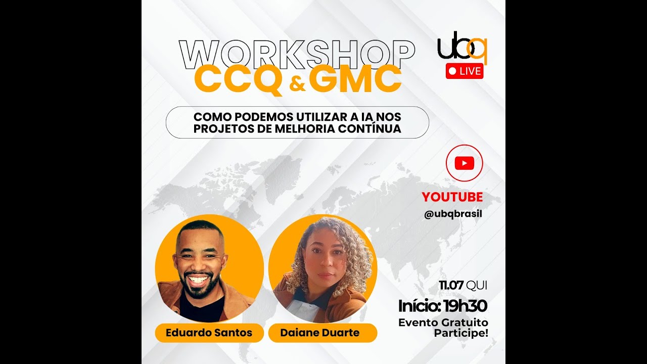 Workshop CCQ/GMC - Como podemos utilizar a IA nos projetos de melhoria contínua