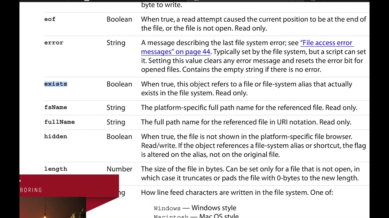 Files and Folder Basic Usage Premiere Pro API Extendscript