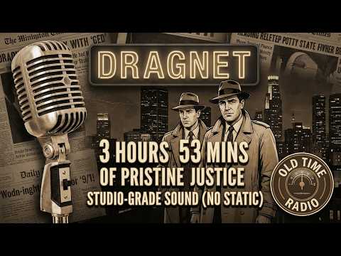 Dragnet | 3 Hours 53 Mins of Pristine Justice: Studio-Grade Sound (No Static)