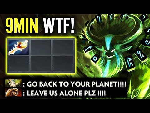 WTF 9 Min Rapier MAX DAMAGE Tactic 7.21 IMBA Nature Prophet Build by GoodWin