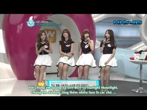 [Vietsub] 130502 Mnet Wide Open Studio - SECRET [2/2]