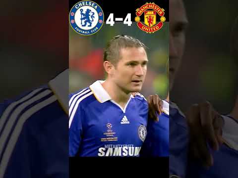 Manchester United VS Chelsea 2008 UCL Final Penalty shootout 