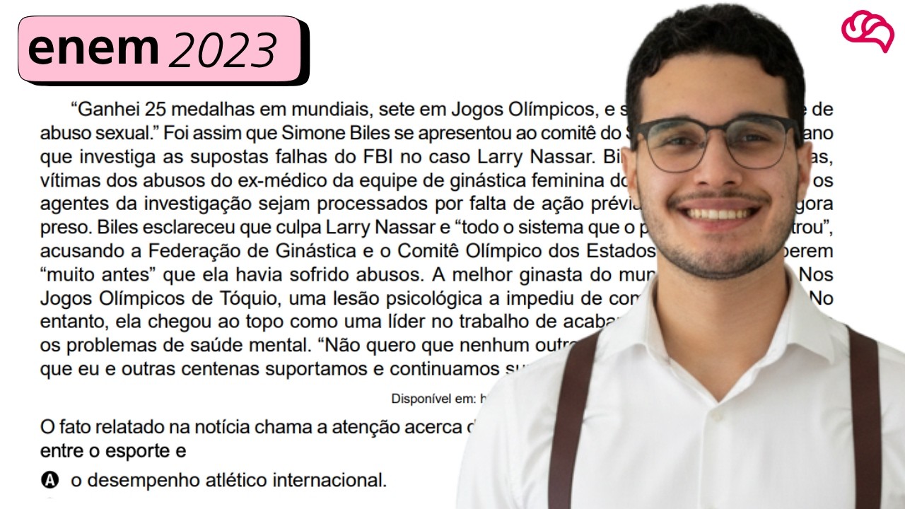 Resolução em Vídeo — Questão 41 ENEM 2023