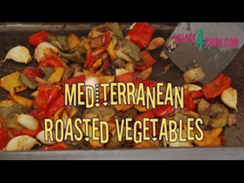 Greek Roasted Vegetables - Mediterranean Roasted Vegetables - Roasted Peppers
