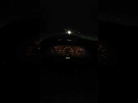 Mercedes w124 250 Turbo Diesel OM602 Vmax (Top Speed) Cruise