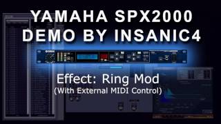 Video thumbnail for Yamaha SPX2000 Demo With Synths by insanic4