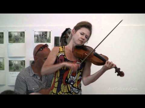 ArtTalentsCom : Line Kruse a Danish violinist in Paris