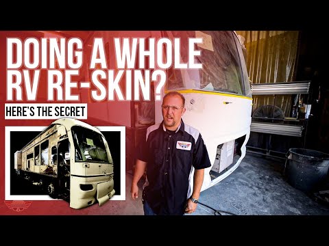 Doing A Whole RV Re Skin? Here’s the Secret | RV Renovation