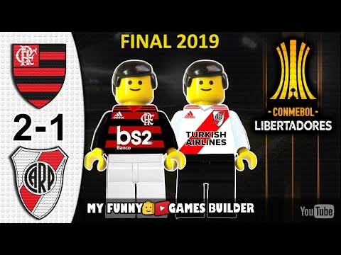 Flamengo 2x1 River Plate • Final Copa Libertadores 2019 🏆 23/11 All Goals Highlights Lego Football