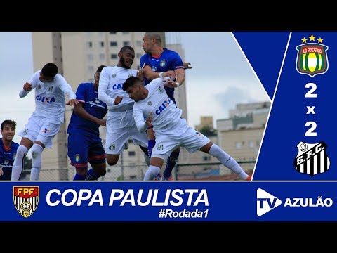 São Caetano 2x2 Santos - Copa Paulista #Jogo1