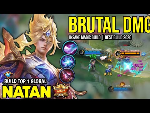 NATAN BEST BUILD 2026 | BUILD TOP 1 GLOBAL NATAN GAMEPLAY | MOBILE LEGENDS✓