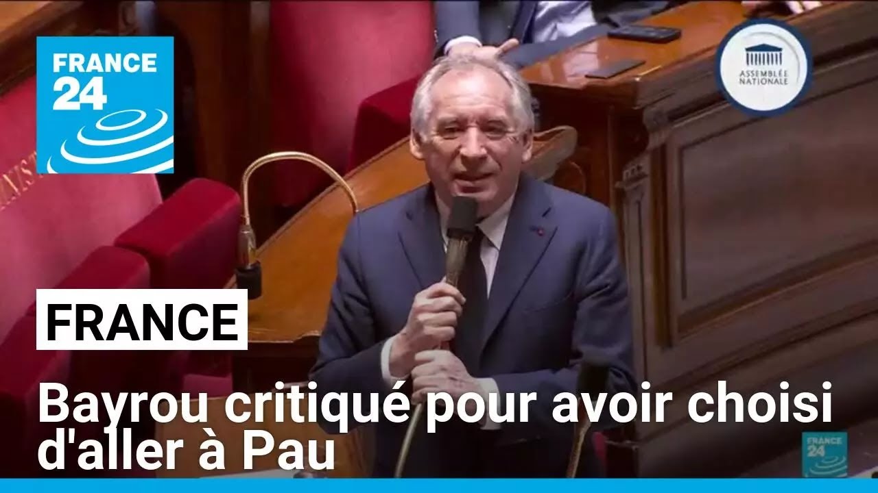 France : François Bayrou critiqué pour avoir choisi d'aller à Pau en pleine crise à Mayotte