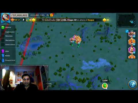 Rise of Kingdoms  - KvK 15 reino 1350  captura del HIERON