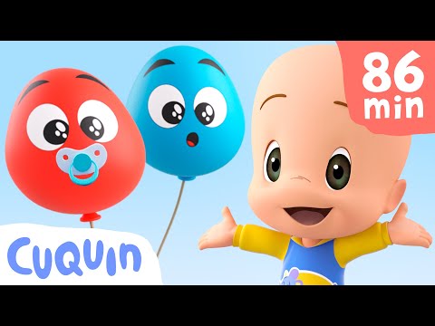 Learn colors with Cuquín and his Baby Balloons  ???? Educational videos for children