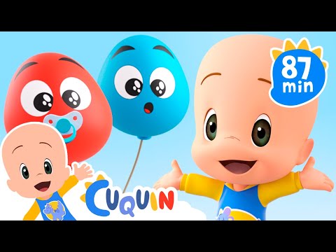Learn colors with Cuquín and his Baby Balloons  🎈 Educational videos for children