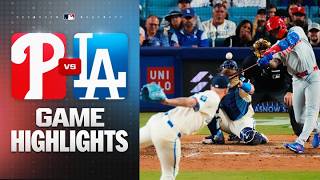 Phillies vs. Dodgers Game Highlights (5/30/26) | MLB Highlights