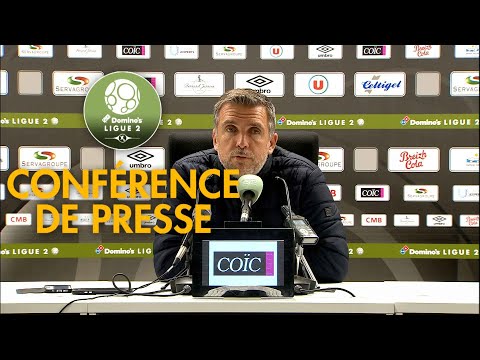 Conférence de presse EA Guingamp - Le Mans FC ( 3-0 )  / 2019-20