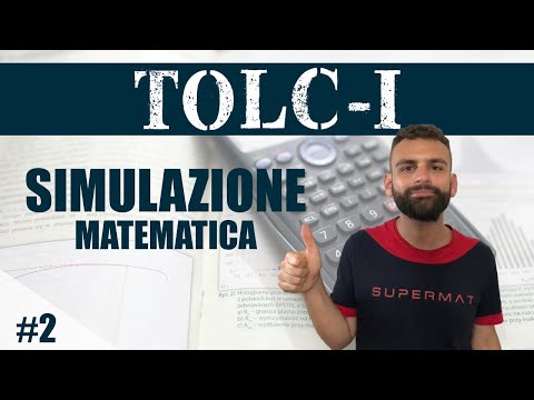 TOLC-I SIMULAZIONE di MATEMATICA: Esercizi Svolti e Commentati #02