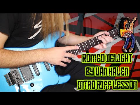 How To Play This Forgotten Van Halen Riff On Guitar | Romeo Delight Intro Lesson