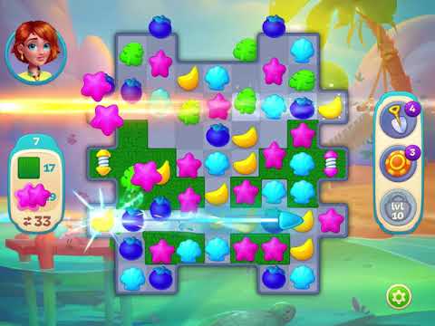 Hawaii Match-3 Mania - Level 7 - No Boosters - FULL STORY - CaroGamesNL - *NEW GAME*