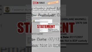 Fact Check: Bureau Of Prisons Search DID Temporarily Say Ghislaine Maxwell Was 'Not In BOP Custody'