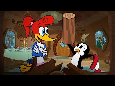 Capa de Um encontro gelado | Episódio Completo | Pica-Pau | Desenhos Animados em Português
