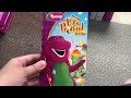 My Barney VHS Collection Park Era Home Videos 2002 2005
