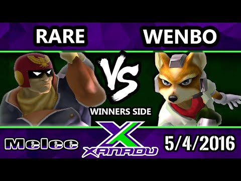 S@X 148 SSBM Tournament - Wenbo (Fox) Vs. Rare (Captain Falcon)