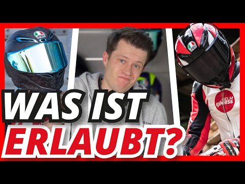 Tinted, mirrored & photochromic helmet visors in road traffic - everything you need to know!